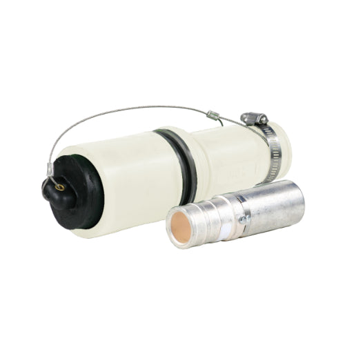 E1049 Female Plug 646MCM Crimp/Solder White