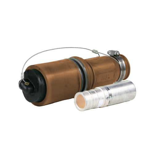 E1049 Female Plug 646MCM Crimp/Solder Brown