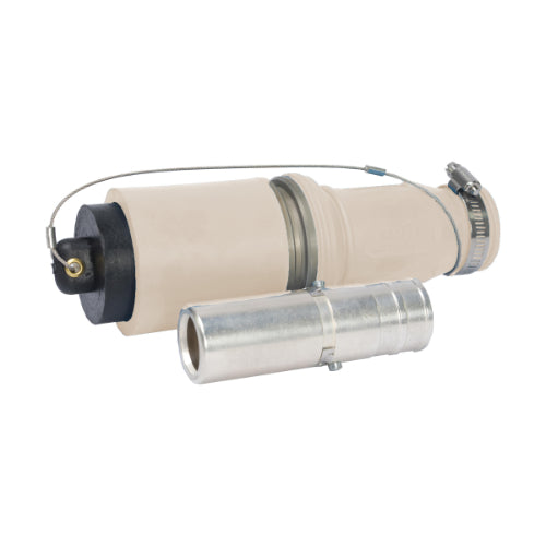 E1049 Female Plug 777MCM Crimp/Solder White