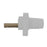 Panel Mount Receptacles, Double Hole Bus Bar, Female-White