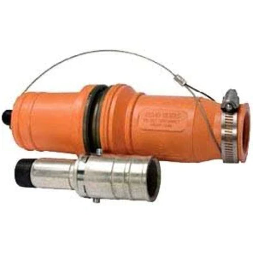 E1017 Male Plug Double Set Screw350-500MCM Orange