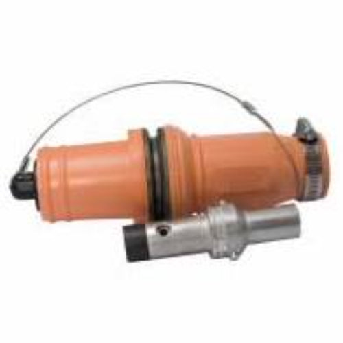 E1049 Male Plug 444MCM Crimp/Solder Brown