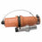 E1049 Male Plug 444MCM Crimp/Solder Brown