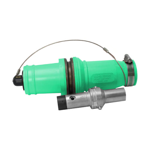 Roughneck Complete Male Standard Connector, 313 MCM, Green