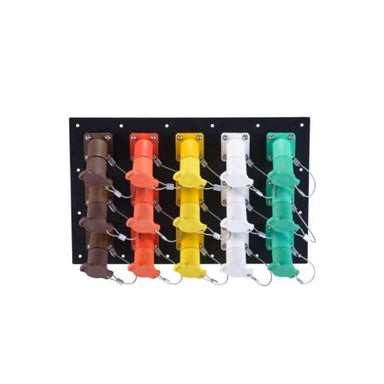 Power Assemblies Plastic 1200 Amp Male Double Set Screw CAM Lock Panel