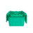 Hand Held Attached Lid Container 27x17x12- Green