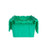 Hand Held Attached Lid Container 27x17x12- Green