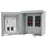 Outdoor GFCI Box, 20A 120V with Two NEMA 5-20R