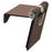 Hubbell Snap Back Covers, threaded mounting, Brown