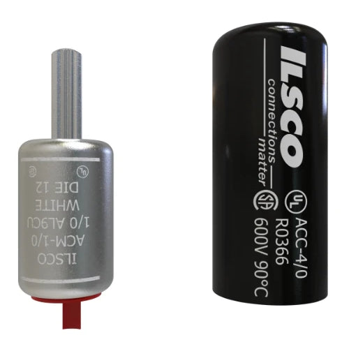 Ilsco Aluminum Compression Pin Adapter 600V 1/0 center pin
