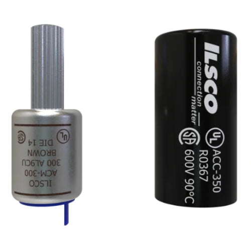 Ilsco Aluminum Compression Pin Adapter 300 MCM center pin