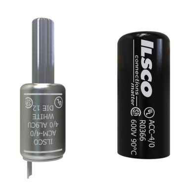Ilsco Aluminum Compression Pin Adapters, 600V #6 - 1/0 AWG