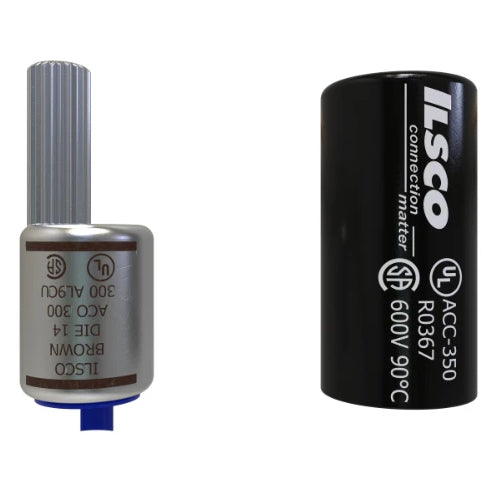 Ilsco Aluminum Compression Pin Adapter 300 MCM offset pin