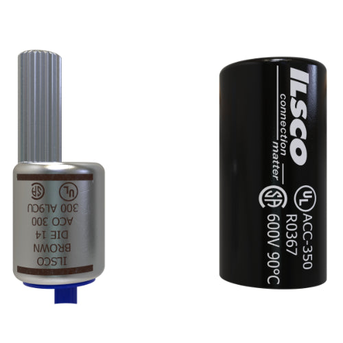 Ilsco Aluminum Compression Pin Adapter 300 MCM offset pin