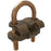 Bronze U Bolt 250 KCMIL-2/0 SOL ULCSA, 1 Pipe Size