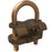 Bronze U Bolt 500 - 300 KCMIL ULCSA, 1 Pipe Size