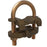 Bronze U Bolt 2/0 AWG- 4 SOL ULCSA, 1-1/4 P Pipe Size