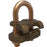 Bronze U Bolt 2/0 AWG- 4 SOL ULCSA, 3/8 Pipe Size