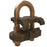 Bronze U Bolt 250 KCMIL-2/0 SOL ULCSA 3/8 Pipe Size