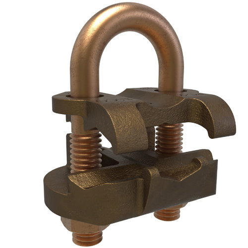 Bronze U Bolt 500 - 300 KCMIL ULCSA 3/8 P Pipe Size