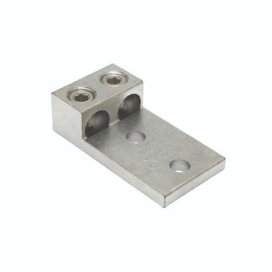 Aluminum Universal Mechanical Lug, 2 Conductor, 2 Hole, #6 AWG - 350 Kcmil