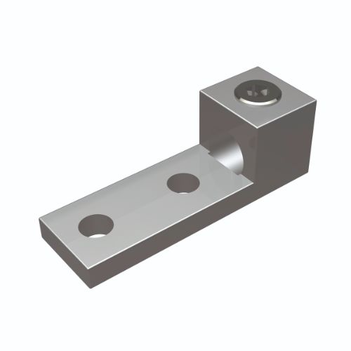 Mechanical One Conductor Universal 2 Hole Lug 2 AWG - 600 Kcmil