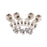 Aluminum Alloy Transformer Lug Kit, #6 - 250 kcmil