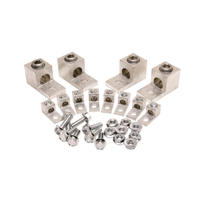 Aluminum Alloy Transformer Lug Kit, #6 - 250 kcmil