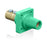 Leviton Green Female DSS Panel Receptacle Taper Nose 2/0-4/0
