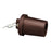 Leviton Manufacturing Company Male Protective Cap for 17/23 Series,Taper Nose-Brown