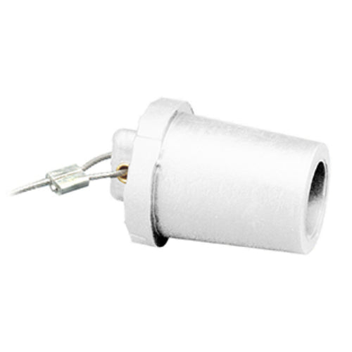 Leviton Manufacturing Company Male Protective Cap for 17/23 Series,Taper Nose-White