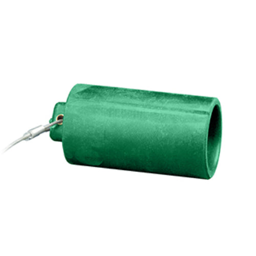 Leviton Manufacturing Company Female Protective Cap for 17/23 Series,Taper Nose-Green