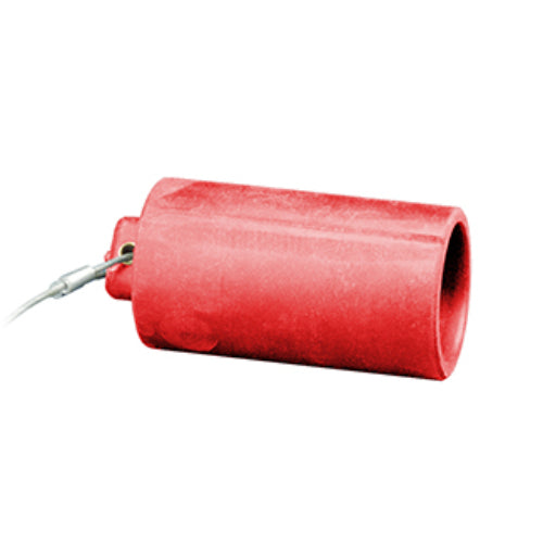 Leviton Manufacturing Company Female Protective Cap for 17/23 Series,Taper Nose-Red