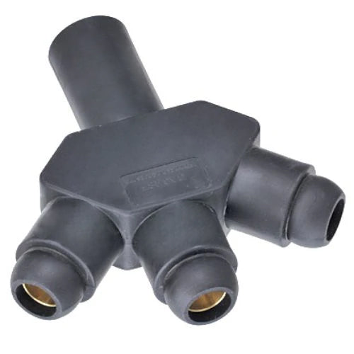 Marinco CLS 18 Series Ballnose Hard  3Fer (M-F-F-F) - Black (A)