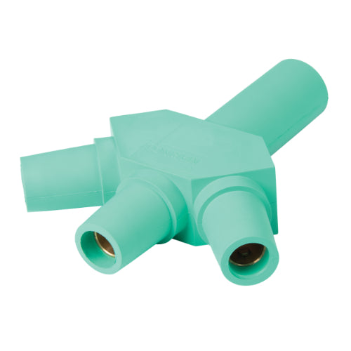 Marinco Power Products CL/CLS/CLM Hard 3Fer Adapter (M-F-F-F)-GN