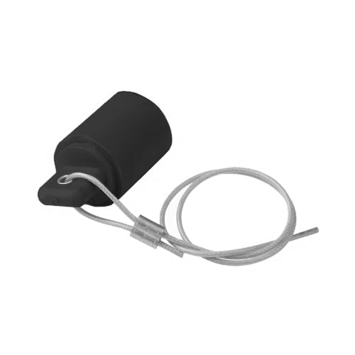 Marinco CL, CLS Series Protective Cap for Fem Conn 20" Lanyard-BK