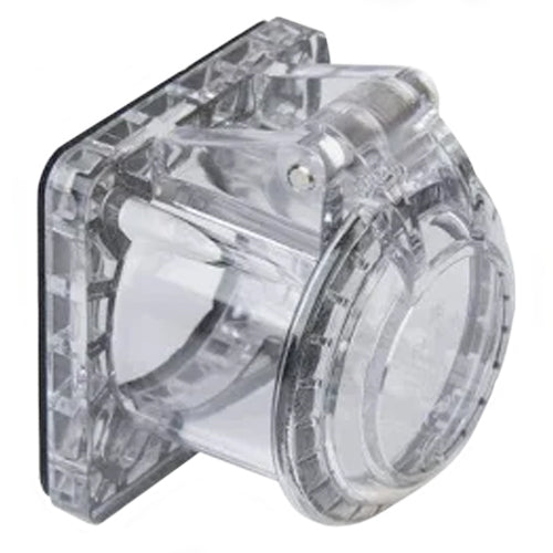 Clear Clear CAM Cover for 16 & 18 Series Panel Mount 400 Amp for CL and CLS connectors