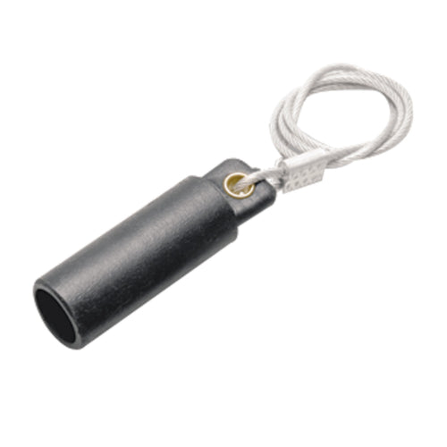 Marinco Power Products CLM Mini Female protective cap w/ lanyard-BK