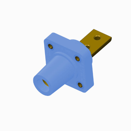 CLS Series Panel Mount (400A/600V)Busbar 2 Hole Female-BL