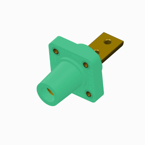 CLS Series Panel Mount (400A/600V)Busbar 2 Hole Female-GN