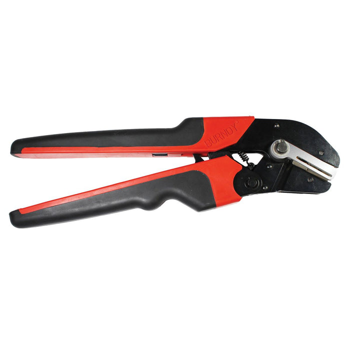 Ergonomic Full Cycle Ratchet Crimper, For #22-#10 AWG Nylon and Vinyl Insulated Terminals and Splices