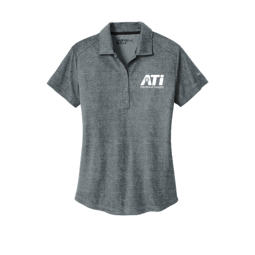 ATI Women Polo Shirt Medium, Gray