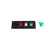 400A Black, Red, White, Green Single Phase 120/240V 4 Hole Female 90 Degree Cam Panel with Caps & Lanyards