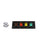 400A Brown, Orange, Yellow, Green 3 Phase 480V 4 Hole Female 90 Degree Cam Panel with Clear-Snap Covers