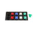 800A Black, Red, Blue, White, Green 3 Phase 120/208V 10H Female 45 Degree Cam lock Panel with Caps + Lanyards