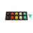 800A Brown, Orange, Yellow, White, Green 3 Phase 277/480V 10H Male 45 Degree Cam lock Panel with Caps + Lanyards