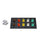 800A Brown, Orange, Yellow, White, Green 3 Phase 277/480V 10H Female 90 Degree Non-Metallic Cam lock Panel with with Clear-Snap Covers