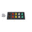 800A Brown, Orange, Yellow, White, Green 3 Phase 277/480V 10H Female 90 Degree Non-Metallic Cam lock Panel with with Clear-Snap Covers