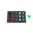 1200A Black, Red, Blue, White, Green 3 Phase 120/208V 15H Male 90 Degree Camlock Panel with Caps + Lanyards