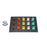 1200A Brown, Orange, Yellow, White, Green 3 Phase 277/480V 15H Female 90 Degree Camlock Panel with Clear-Snap Covers